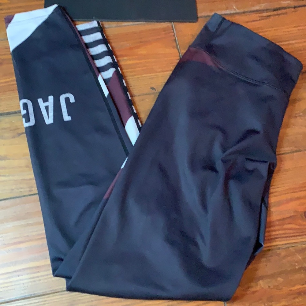 Jaggad black athletic leggings medium